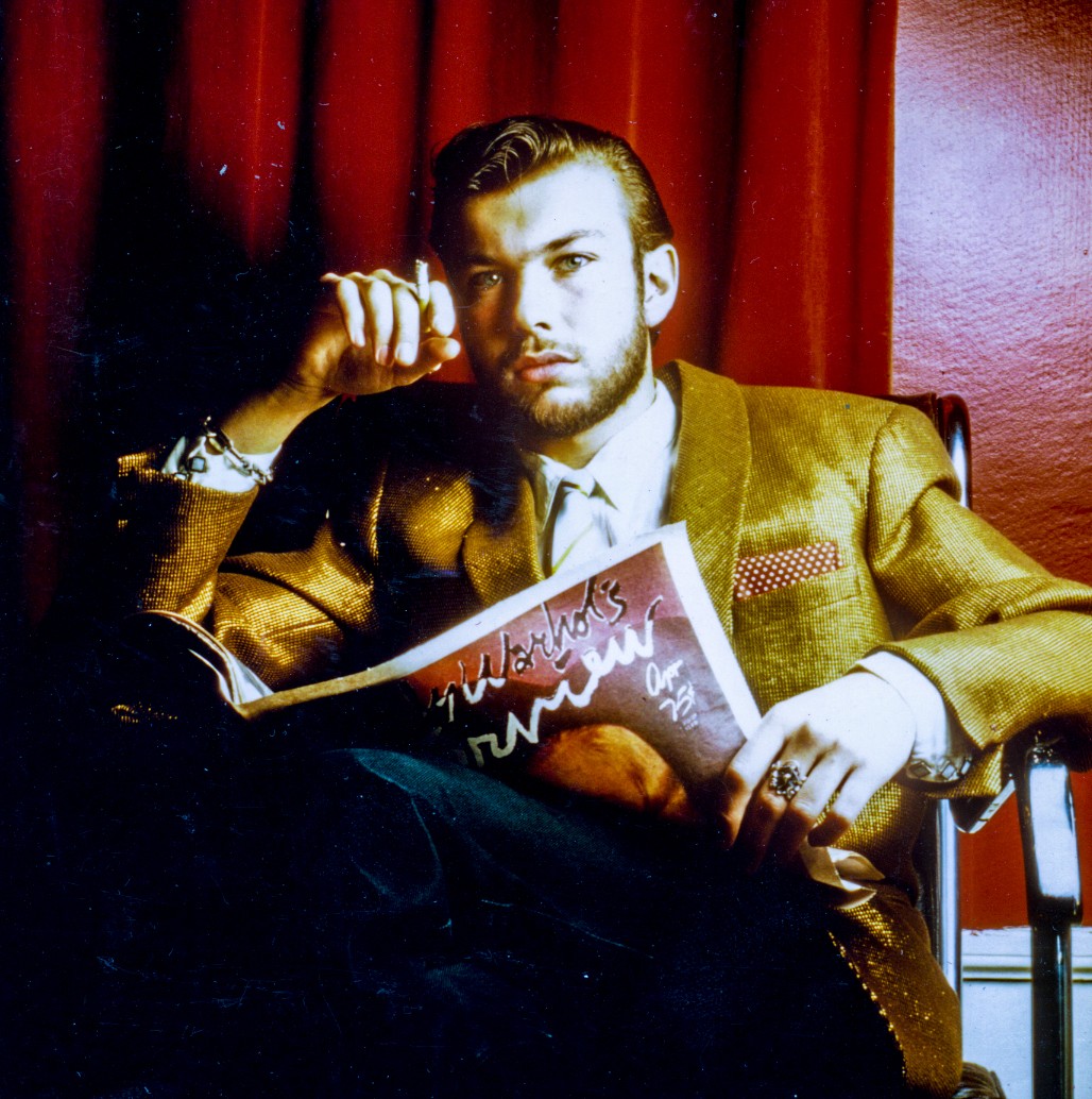 TD with WArhols magazine 1970 